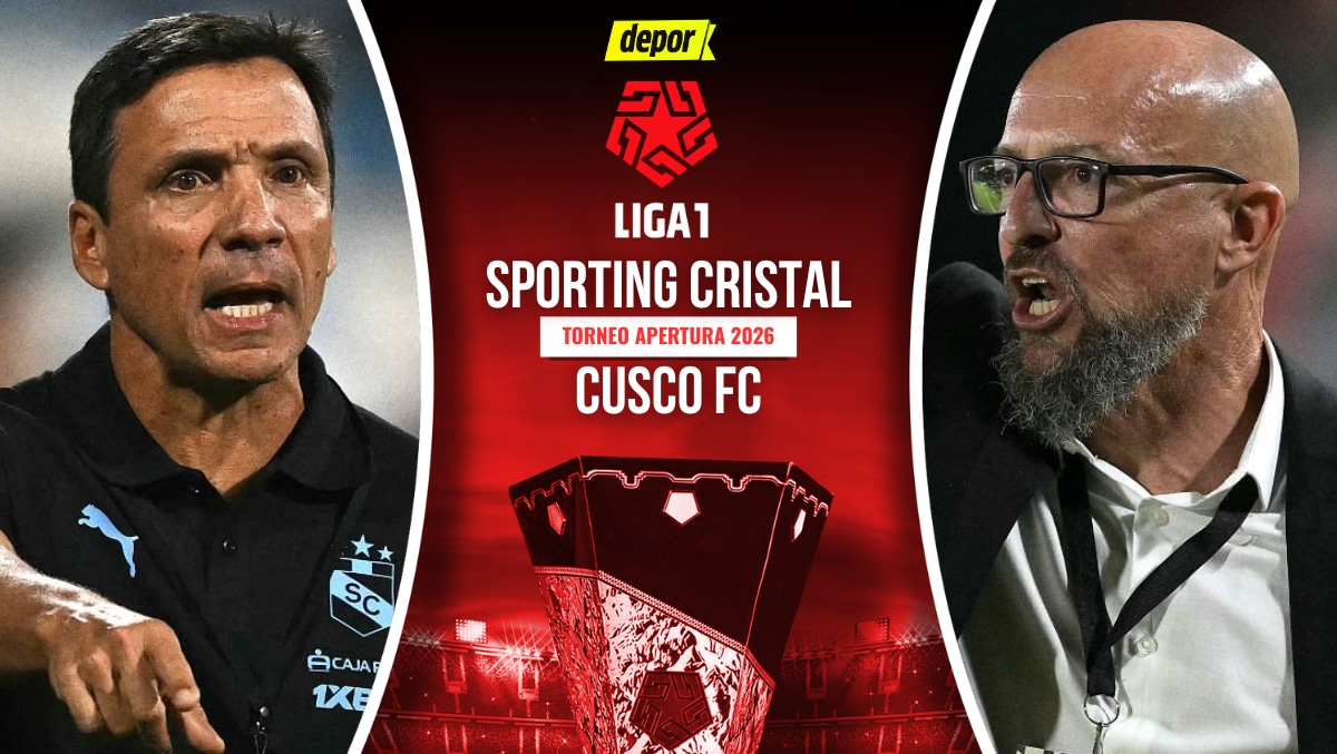Sporting Cristal vs. Cusco FC EN VIVO: minuto a minuto por internet gratis. (Foto: Composición Depor)