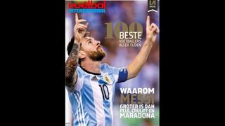 Generó polémica: revista holandesa considera a Messi como el mejor de la historia
