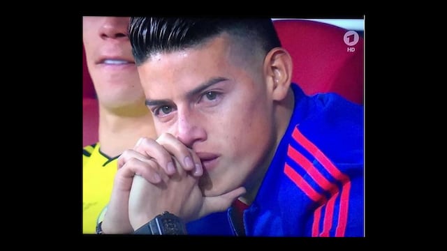 James Rodríguez recibe emotivo mensaje de su mamá tras eliminación de Colombia del Mundial