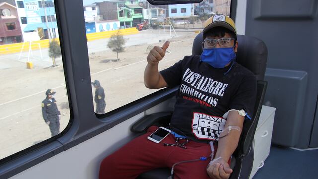 Dan el ejemplo: hinchas de Alianza Lima donaron sangre en campaña promovida por EsSalud
