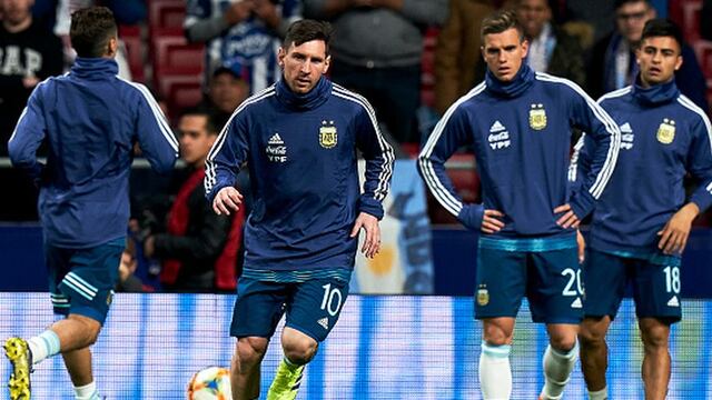 ¿Y Messi pa' cuándo? Argentina se entrena sin su estrella en Ezeiza pensando en la Copa América 2019