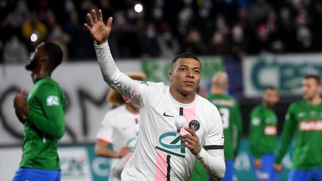 El ‘Show’ de Mbappé: PSG goleó y gustó ante Feignies por la Copa de Francia 2021