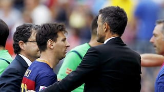 ¡Confesión impactante! Luis Enrique reveló que tuvo problemas con Lionel Messi