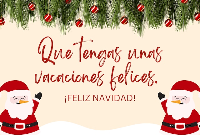 Que tengas unas vacaciones felices. ¡Feliz Navidad! | Crédito: Canva / Composición Depor