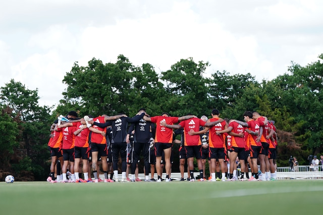 La Selección Peruana llevó a cabo su primer entrenamiento en Dallas antes de su debut en la Copa América 2024. (Foto: Bicolor).