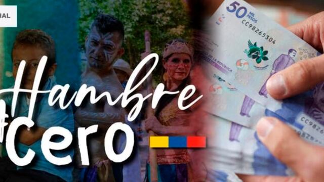 Hambre Cero 2023 en Colombia: conoce las fechas de pago