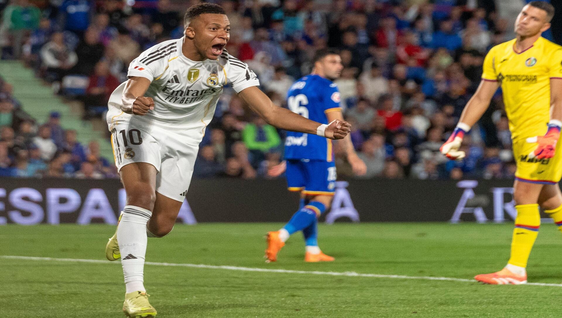 Kylian Mbappé quiere seguir su racha goleadora en el Real Madrid vs Juventus (Crédito: Alamy Stock Photo).