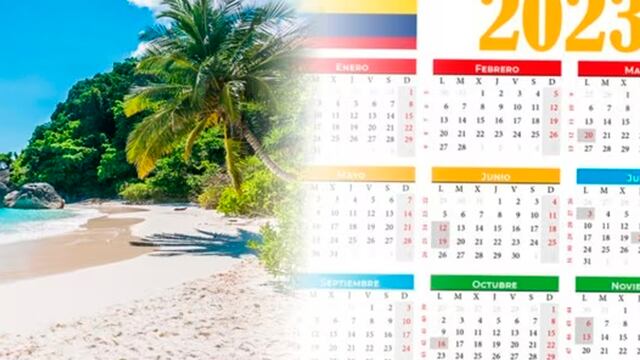 Calendario 2023 en Colombia: conoce los feriados pendientes del año