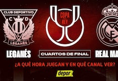 Real Madrid vs. Leganés: en qué canales ver y a qué hora comienza el partido