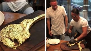 Ribéry comió un filete bañado en oro, insultó a quienes lo criticaron y Bayern Munich tomó dura medida