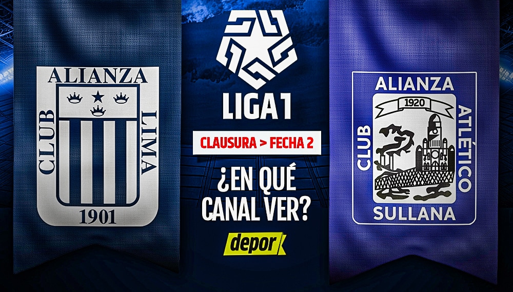 ¿En qué canal ver Alianza Lima vs. Alianza Atlético por el Torneo Clausura? (Diseño: Cristian Marlow)