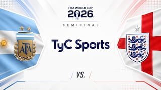⚫ TyC Sports Play EN VIVO — ver partido Argentina vs. Inglaterra EN DIRECTO por ONLINE TV