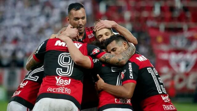 Ganaron los peruanos de Flamengo: golazo de Paolo guió triunfo 2-0 sobre Sao Paulo de Cueva