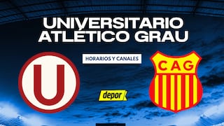 Canales de TV y horarios del Universitario vs. Atlético Grau