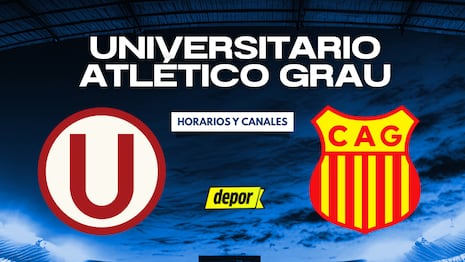 ¿Qué canales transmiten hoy Universitario vs. Atlético Grau?