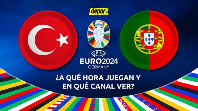 Turquía ante Portugal: en qué canales TV ver el partido y a qué hora juegan hoy