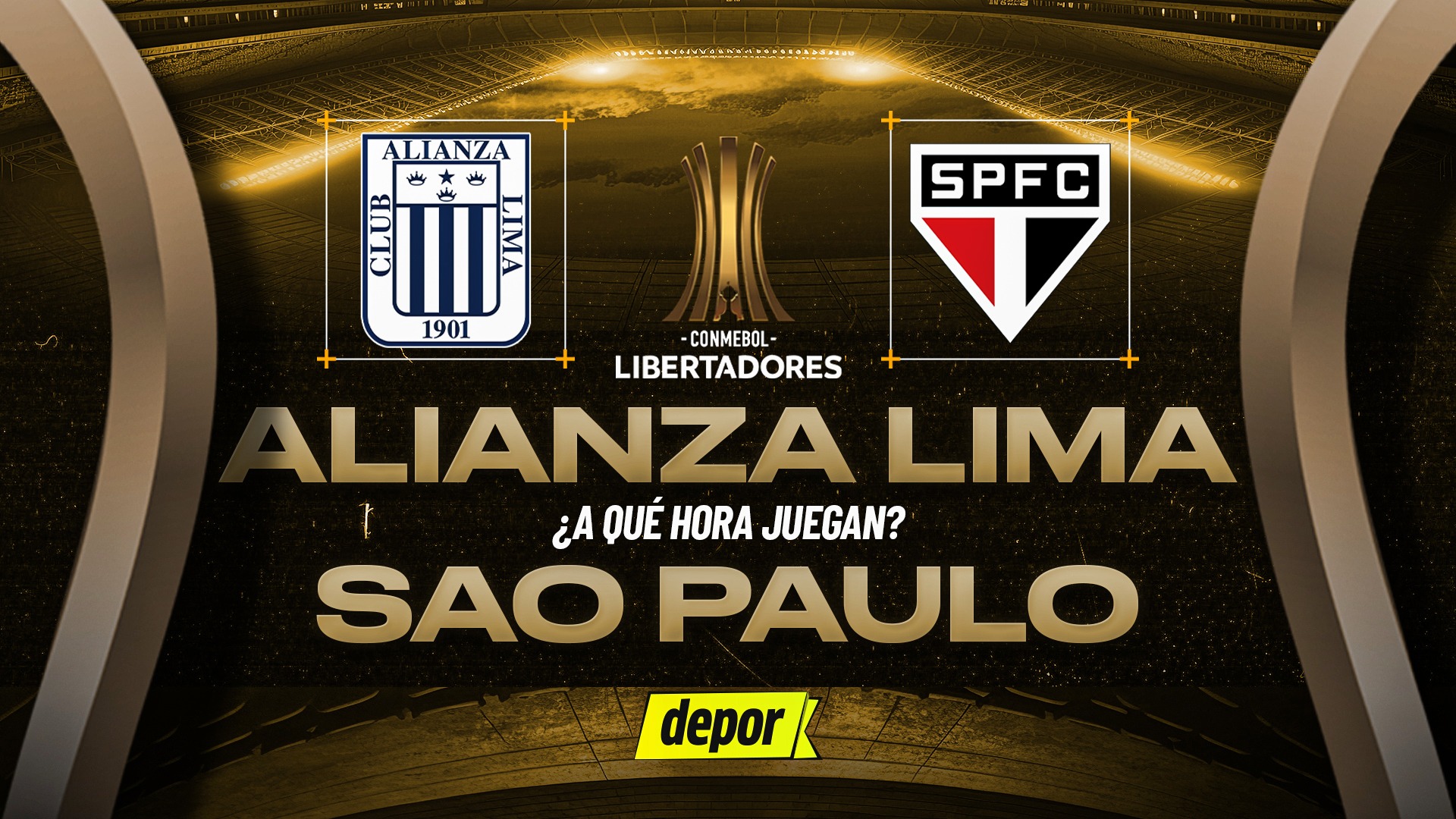 Alianza Lima vs. Sao Paulo chocan por el Grupo D de la Copa Libertadores. (Diseño: Christian Marlow)