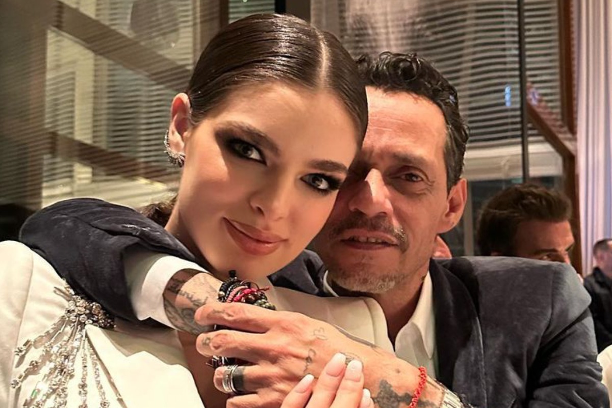 Marc Anthony y Nadie Ferreira se casaron a inicios de este año (Foto: Victoria Beckham / Instagram)