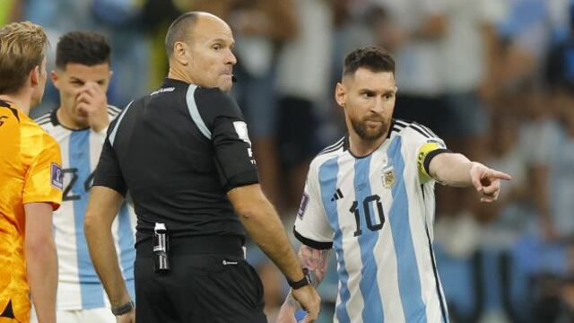 Quedó ‘out’: Mateu Lahoz no va más en el Mundial tras actuación en Argentina vs. Países Bajos