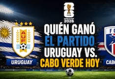 ¿Quién ganó el partido Uruguay — Cabo Verde por la Copa Mundial 2026?