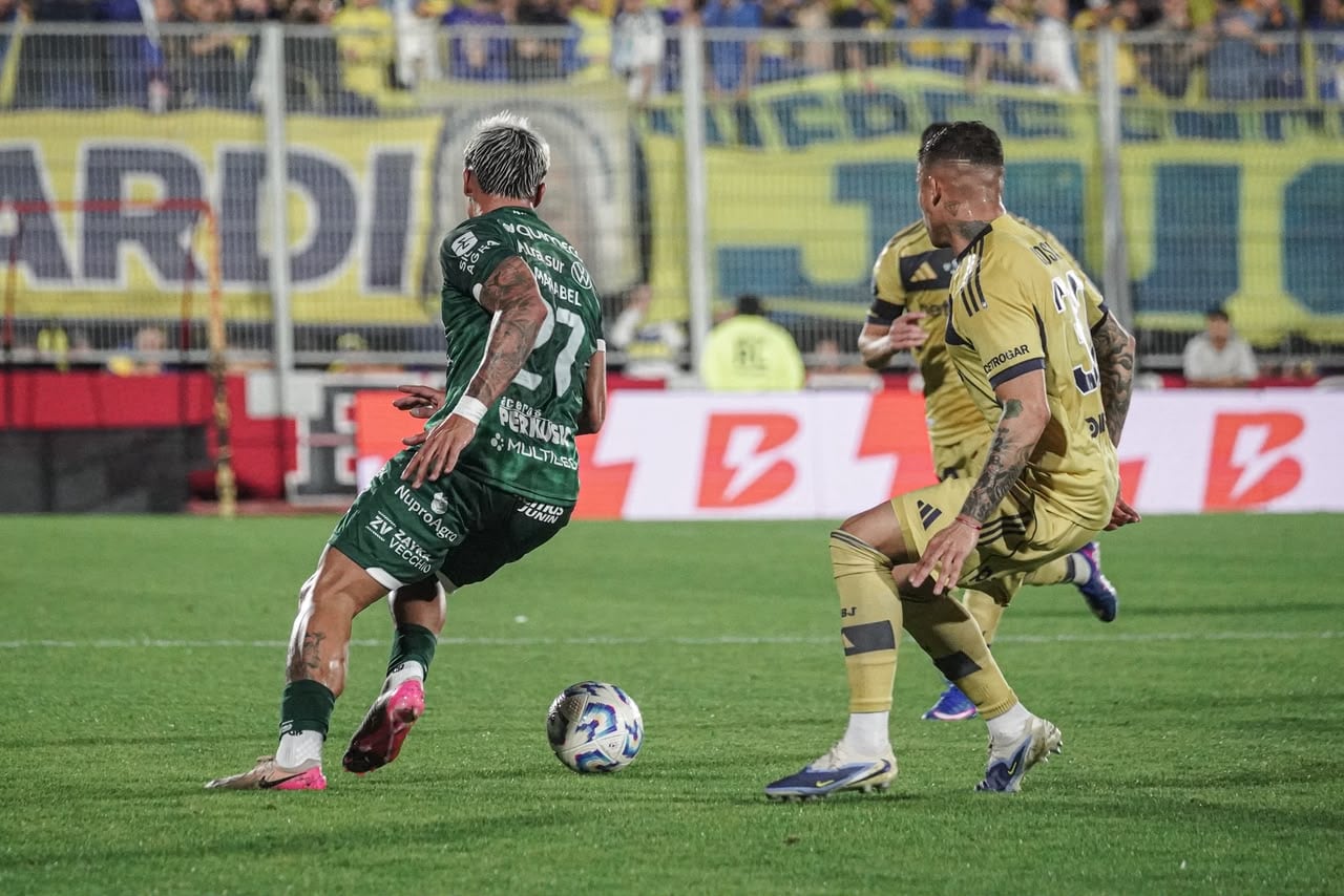 Boca vs. Sarmiento por la Copa Argentina. (Foto: @CASarmientoOf)