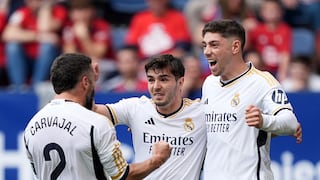 Real Madrid venció 4-2 a Osasuna por la fecha 29 de LaLiga de España