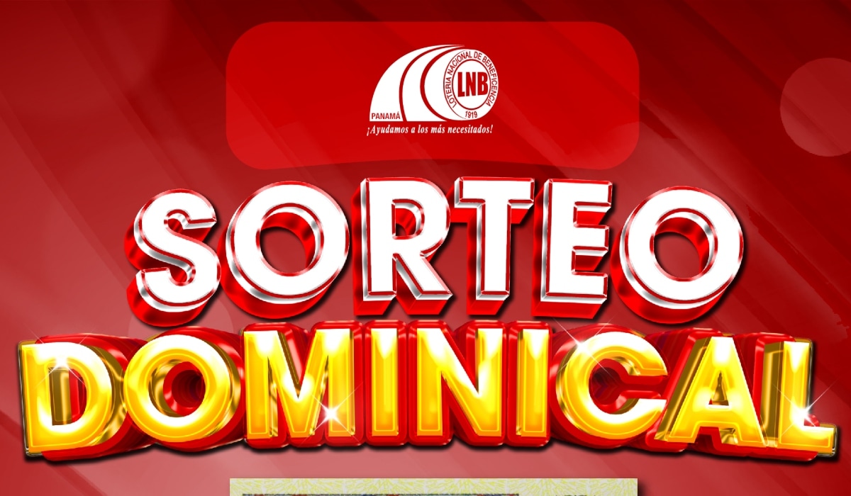 Sorteo Dominical del domingo 28 de abril de la Lotería Nacional de Panamá. (Foto: @lnbpma).
