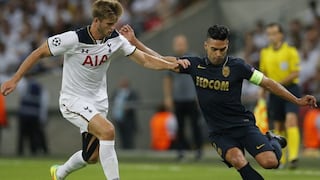 Con Radamel Falcao: AS Mónaco ganó 2-1 a Tottenham por la Champions League