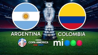 Mi Telefe transmitió Argentina 1-0 Colombia por la final de la Copa América 2024 