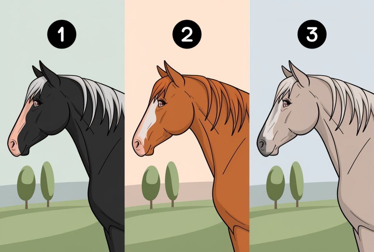 Choose one of the horses in this image to discover how far you will go in life (Design: Depor).
