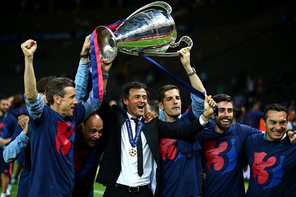 Luis Enrique fue el último entrenador en darle una Champions League al FC Barcelona. (Foto: Getty Images)