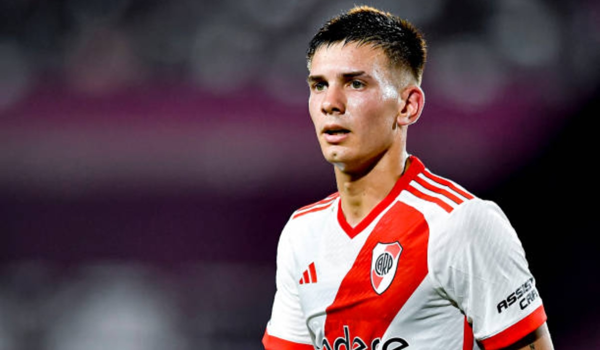 Franco Mastantuono debutó como profesional en 2024. (Foto: Getty Images)