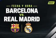 Por la fecha 10 de LaLiga, Barcelona vs. Real Madrid: fecha, horarios en el mundo y canales de transmisión por el clásico