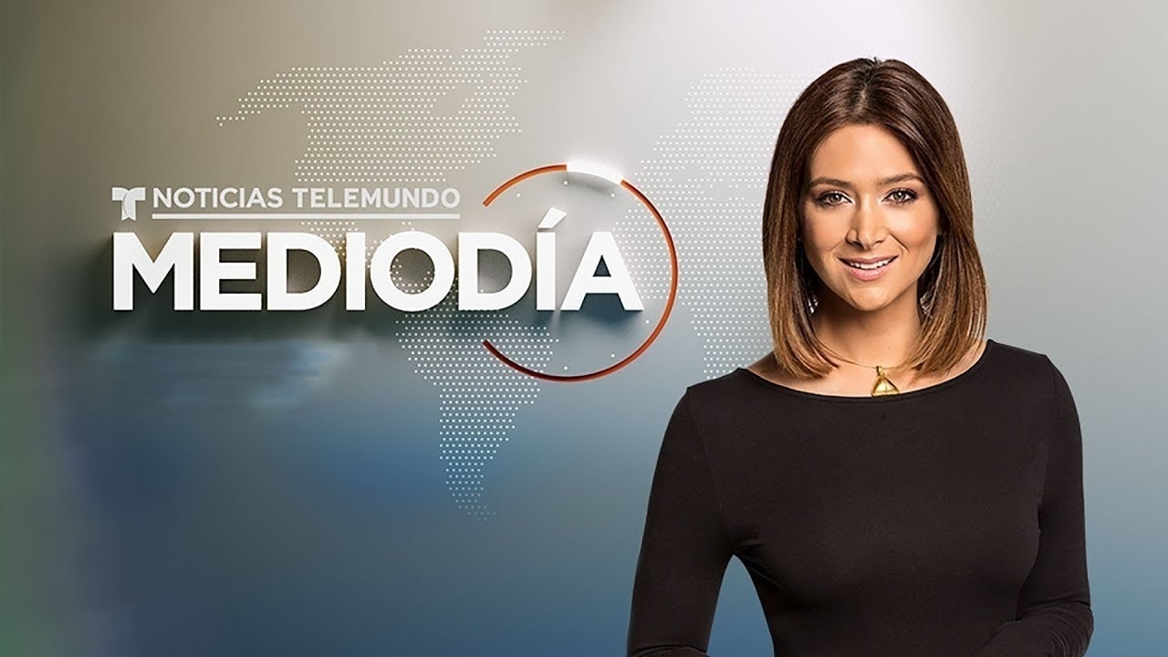Felicidad Aveleyra fue una de las presentadoras que pasó por “Noticias Telemundo Mediodía” (Foto: Telemundo)