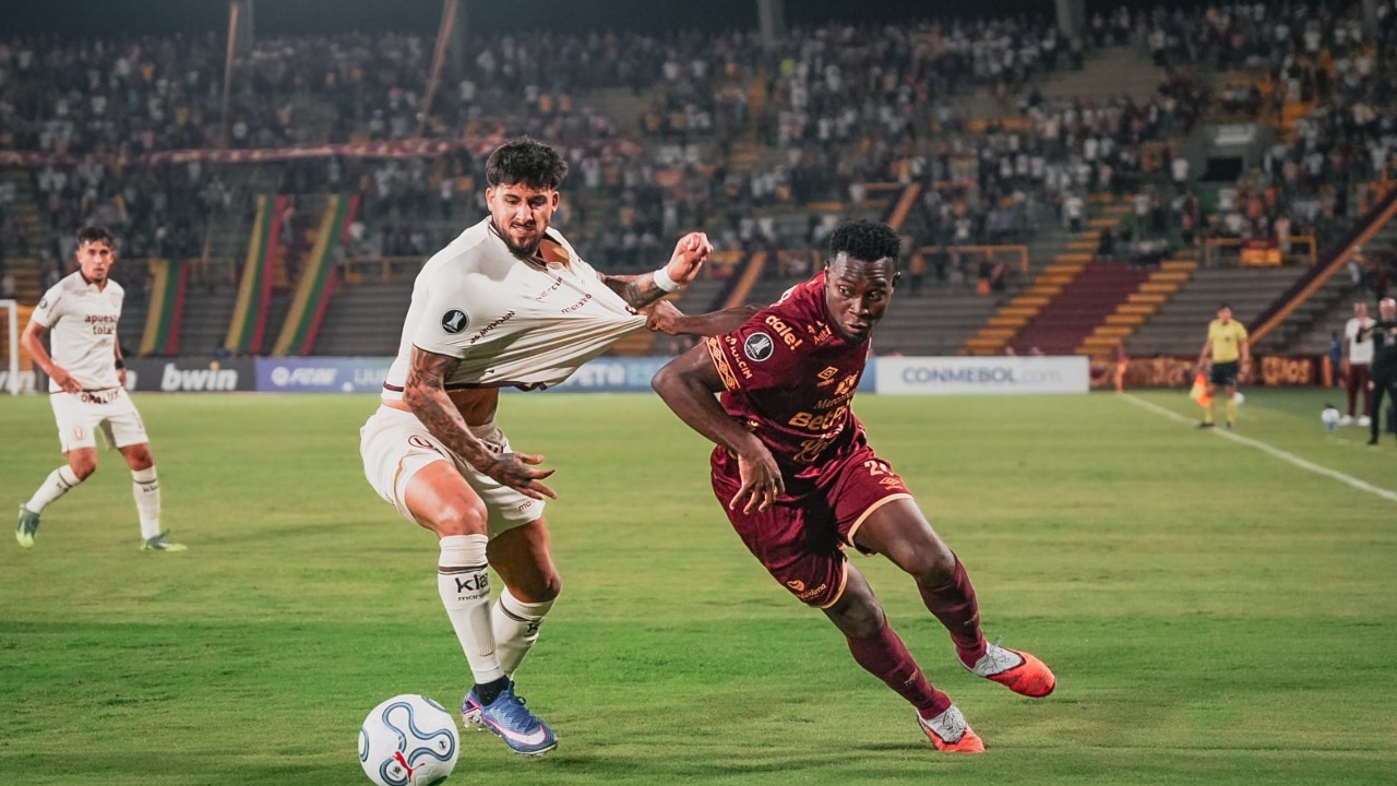 Universitario vs. Tolima se enfrentan por la fase de grupos de la Copa Libertadores 2026. (Foto: Tolima)