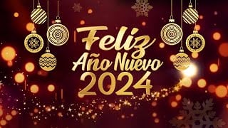 Imágenes con frases para la celebración del Año Nuevo 2024. (Foto: Internet)