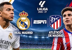 ESPN y Disney Plus transmitieron Real Madrid 1-2 Atlético de Madrid por LaLiga (20/09/2026)