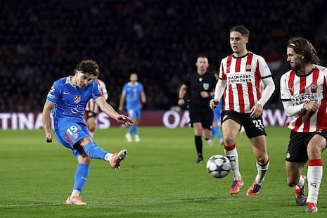 Atlético de Madrid vs. PSV (3-2): video, resumen y goles por Liga de Campeones