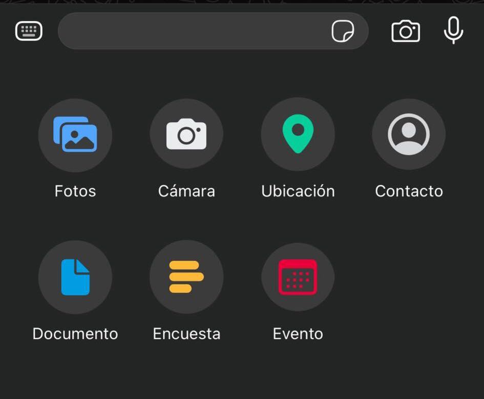 Como puedes observar en la imagen, aparece la nueva función "Evento". (Foto: GEC)