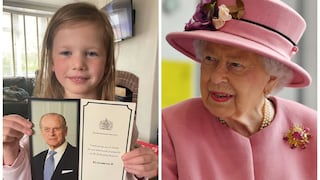 Niña que le escribió a la reina Isabel II por la muerte del príncipe Felipe recibe sorpresiva respuesta