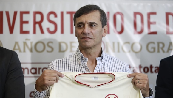 Fabián Bustos fue anunciado como nuevo técnico de Universitario. (Foto: Julio Reaño / GEC)
