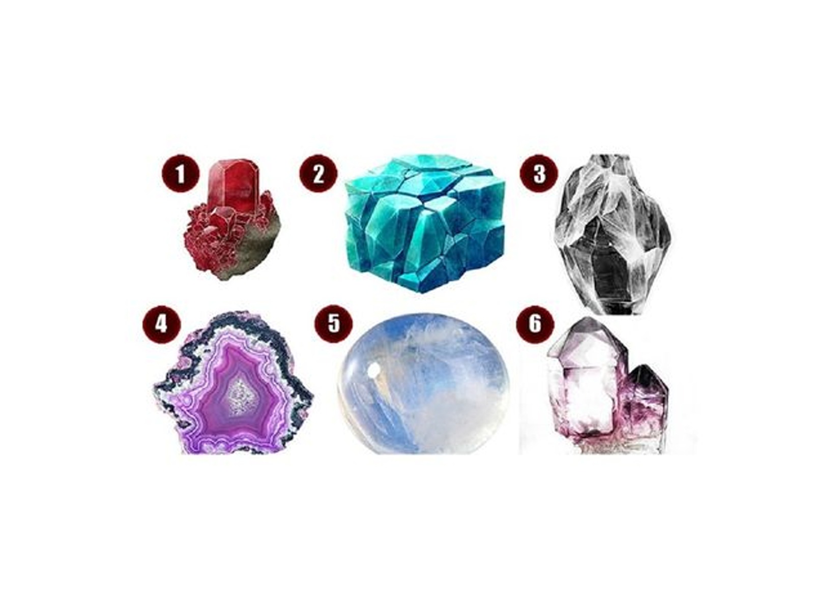 TEST VISUAL | Cada piedra posee una energía única que puede ayudarte a identificar tus anhelos más escondidos, guiarte hacia tus objetivos y brindarte la fuerza necesaria para alcanzarlos.