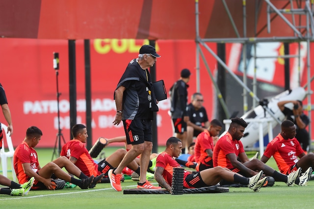 Así fueron los entrenamientos de la Selección Peruana. (Foto: Jesús Saucedo / GEC)