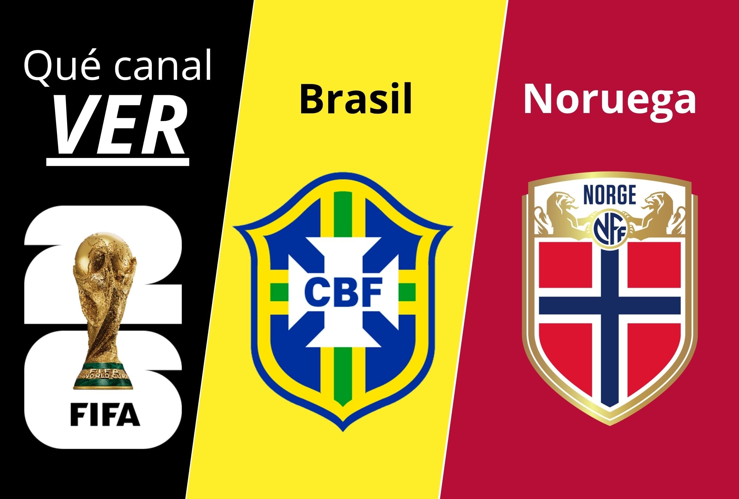 Brasil y Noruega se enfrentarán en octavos de final del Mundial 2026
