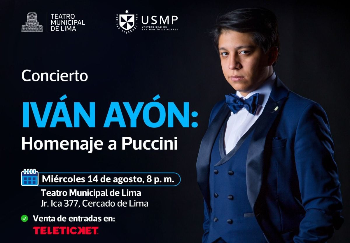 Ganador del primer Premio del Concurso de Canto Lírico de Radio Filarmonía, el primer puesto del Concurso Luciano Pavarotti en Italia, (Foto: Difusión)