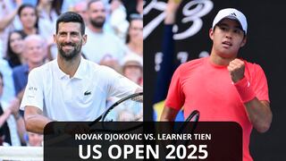 What Time Is Djokovic vs. Learner Tien Today? 2025 US Open Day 1 Start Times Worldwide