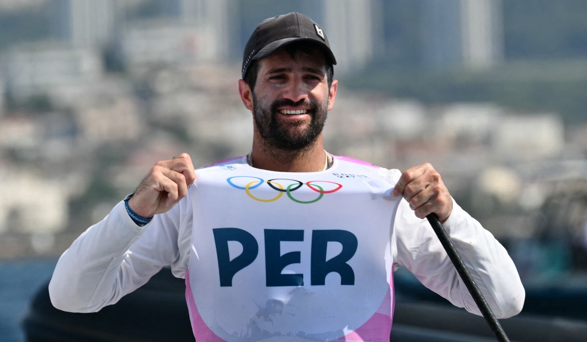 Stefano Peschiera ganó la medalla de bronce en París 2024. (Foto: AFP)