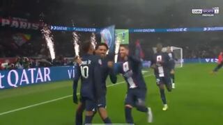 Cabezazo y a cobrar: gol de Marquinhos para el 1-0 de PSG vs. Estrasburgo [VIDEO]