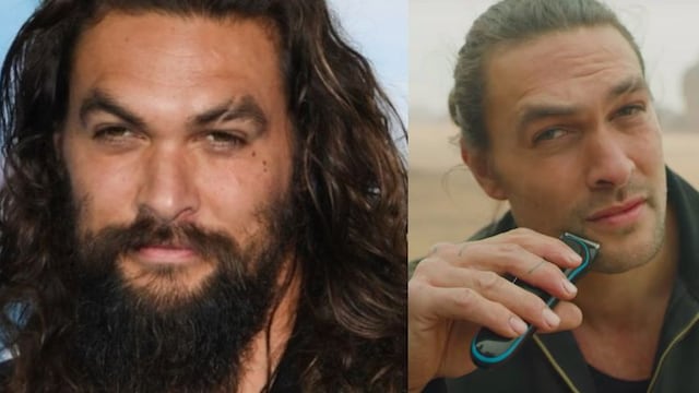 Aquaman cambia de look: Jason Momoa se afeita la barba y luce totalmente diferente