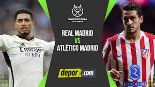 Real Madrid vs. Atlético de Madrid EN VIVO vía DIRECTV y Canal 4 por la Supercopa de España